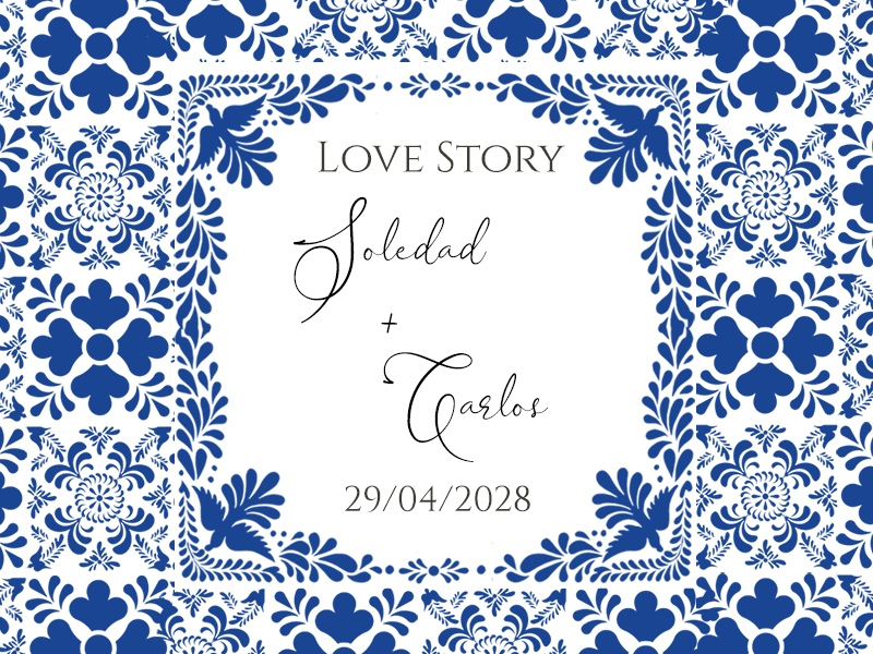 Talavera Azul