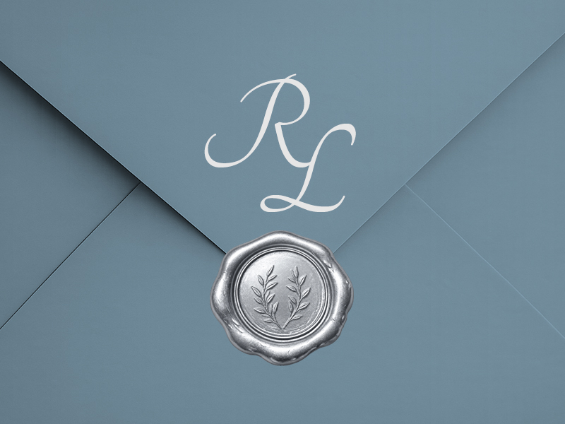 Papelería Azul Gris Plata